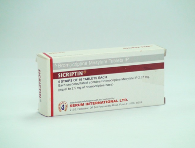 Sicriptin Bromocriptine Mg Lifepharma