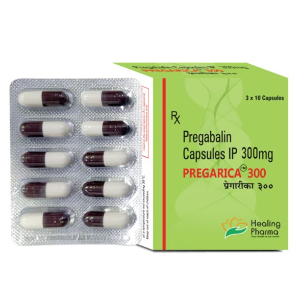 Pregarica 300 (Pregabalin) 300 mg - 10 Tablets